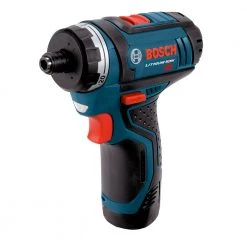 Factory Reconditioned Bosch PS21-2A-RT 12V Max Lithium-Ion 1/4 In. Cordless Pocket Driver Kit (2 Ah)