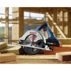 Factory Reconditioned Bosch CCS180-B15-RT 18V Lithium-Ion 6-1/2 In. Cordless Circular Saw Kit (4 Ah) -RECONDITIONED PRODUCTS Store bshrccs180 b15 rt f