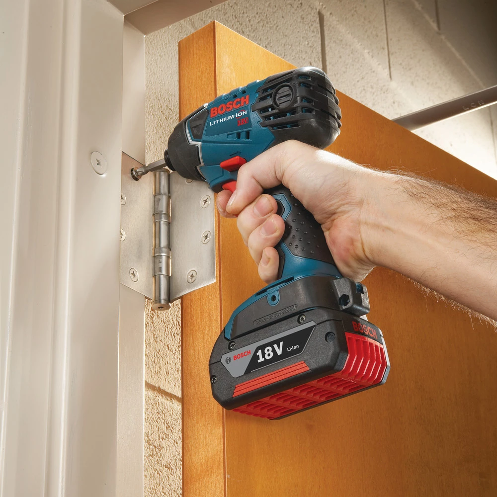 Factory Reconditioned Bosch CLPK222-181-RT 18V 4.0 Ah Cordless Lithium-Ion Brute Tough Hammer Drill And Hex Impact Driver Combo Kit 11 Factory Reconditioned Bosch CLPK222-181-RT 18V 4.0 Ah Cordless Lithium-Ion Brute Tough Hammer Drill And Hex Impact Driver Combo Kit - Image 9