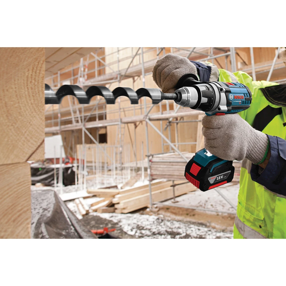 Factory Reconditioned Bosch CLPK222-181-RT 18V 4.0 Ah Cordless Lithium-Ion Brute Tough Hammer Drill And Hex Impact Driver Combo Kit 10 Factory Reconditioned Bosch CLPK222-181-RT 18V 4.0 Ah Cordless Lithium-Ion Brute Tough Hammer Drill And Hex Impact Driver Combo Kit - Image 8