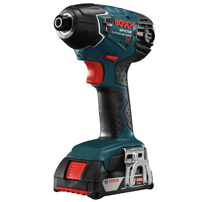 Factory Reconditioned Bosch CLPK222-181-RT 18V 4.0 Ah Cordless Lithium-Ion Brute Tough Hammer Drill And Hex Impact Driver Combo Kit 5 Factory Reconditioned Bosch CLPK222-181-RT 18V 4.0 Ah Cordless Lithium-Ion Brute Tough Hammer Drill And Hex Impact Driver Combo Kit - Image 3
