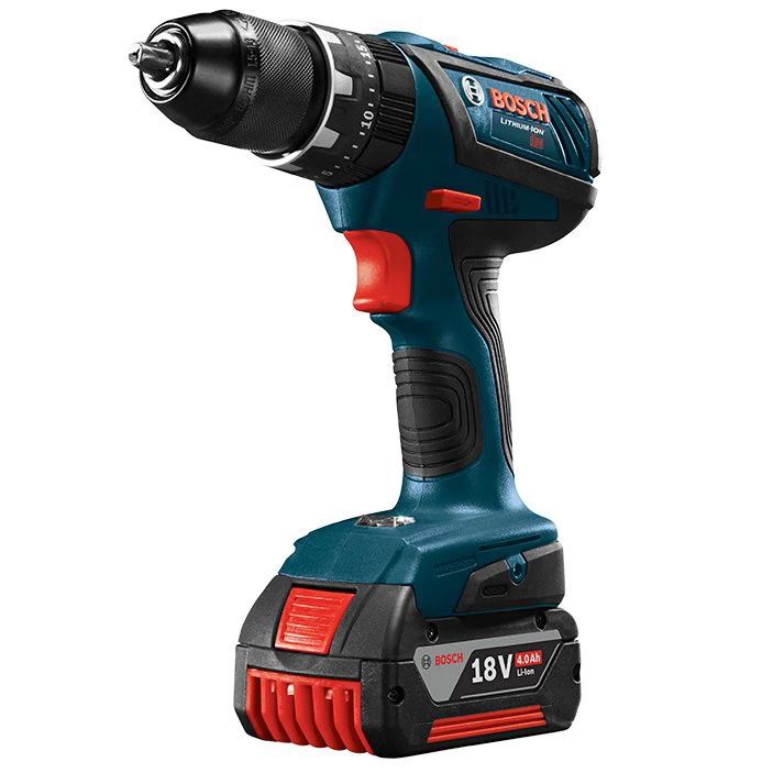 Factory Reconditioned Bosch CLPK237A-181-RT 18V 4.0 Ah Cordless Lithium-Ion Hammer Drill And Impact Driver Combo Kit 4 Factory Reconditioned Bosch CLPK237A-181-RT 18V 4.0 Ah Cordless Lithium-Ion Hammer Drill And Impact Driver Combo Kit - Image 2