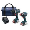 Factory Reconditioned Bosch CLPK238-181-RT 18V 2.0 Ah Cordless Lithium-Ion EC Brushless Impact Driver And Drill Driver Combo Kit 1 Factory Reconditioned Bosch CLPK238-181-RT 18V 2.0 Ah Cordless Lithium-Ion EC Brushless Impact Driver And Drill Driver Combo Kit -RECONDITIONED PRODUCTS Store bshrclpk238 181 rt