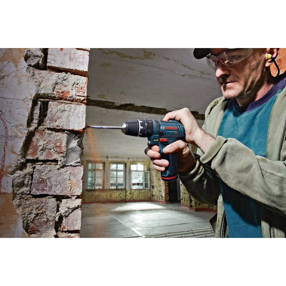 Factory Reconditioned Bosch CLPK241-120-RT 12V MAX Cordless Lithium-Ion 3/8 In. Hammer Drill & Impact Driver Combo Kit 5 Factory Reconditioned Bosch CLPK241-120-RT 12V MAX Cordless Lithium-Ion 3/8 In. Hammer Drill & Impact Driver Combo Kit - Image 3