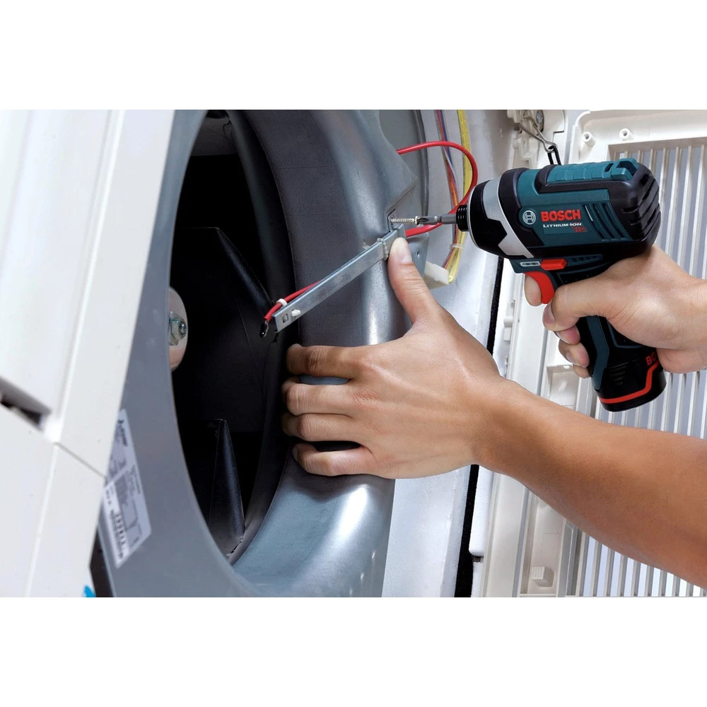 Factory Reconditioned Bosch CLPK241-120-RT 12V MAX Cordless Lithium-Ion 3/8 In. Hammer Drill & Impact Driver Combo Kit 8 Factory Reconditioned Bosch CLPK241-120-RT 12V MAX Cordless Lithium-Ion 3/8 In. Hammer Drill & Impact Driver Combo Kit - Image 6