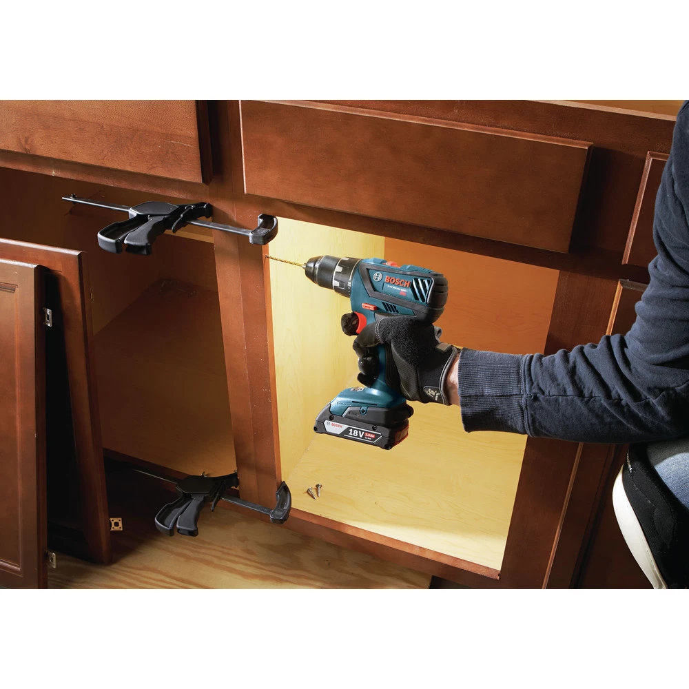 Factory Reconditioned Bosch DDS181A-01-RT 18V 4.0 Ah Compact Tough Cordless Li-Ion 1/2 In. Drill Driver Kit 5 Factory Reconditioned Bosch DDS181A-01-RT 18V 4.0 Ah Compact Tough Cordless Li-Ion 1/2 In. Drill Driver Kit - Image 3