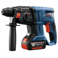 Factory Reconditioned Bosch GBH18V-20N-RT 18V Compact Lithium-Ion 3/4 In. Cordless SDS-plus Rotary Hammer (Tool Only) -RECONDITIONED PRODUCTS Store bshrgbh18v 20n rt b