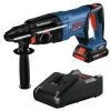 Factory Reconditioned Bosch GBH18V-26DK15-RT 18V EC Brushless Lithium-Ion SDS-Plus Bulldog 1 In. Cordless Rotary Hammer Kit (4 Ah) -RECONDITIONED PRODUCTS Store bshrgbh18v 26dk15 rt