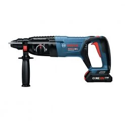 Factory Reconditioned Bosch GBH18V-26DK15-RT 18V EC Brushless Lithium-Ion SDS-Plus Bulldog 1 In. Cordless Rotary Hammer Kit (4 Ah) -RECONDITIONED PRODUCTS Store bshrgbh18v 26dk15 rt b