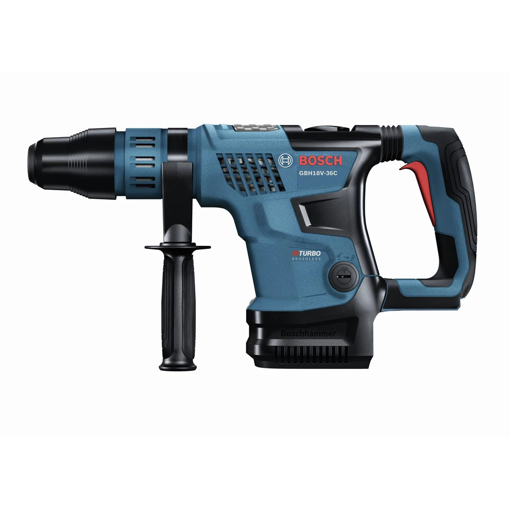 Factory Reconditioned Bosch GBH18V-36CN-RT PROFACTOR 18V Brushless Lithium-Ion 1-9/16 In. Cordless SDS-max Rotary Hammer Kit With BiTurbo Technology (Tool Only) 4 Factory Reconditioned Bosch GBH18V-36CN-RT PROFACTOR 18V Brushless Lithium-Ion 1-9/16 In. Cordless SDS-max Rotary Hammer Kit With BiTurbo Technology (Tool Only) - Image 2