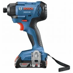 Factory Reconditioned Bosch GDR18V-1400B12-RT 18V Compact Lithium-Ion 1/4 In. Cordless Hex Impact Driver Kit (2 Ah) -RECONDITIONED PRODUCTS Store bshrgdr18v 1400b12 rt b