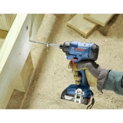 Factory Reconditioned Bosch GDR18V-1400B12-RT 18V Compact Lithium-Ion 1/4 In. Cordless Hex Impact Driver Kit (2 Ah) -RECONDITIONED PRODUCTS Store bshrgdr18v 1400b12 rt f