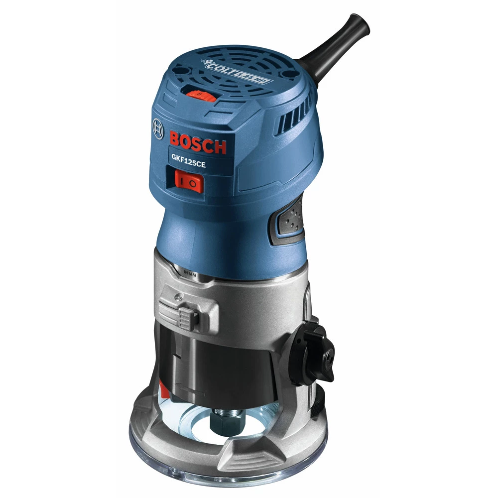 Factory Reconditioned Bosch GKF125CEK-RT Colt 7 Amp 1.25 HP Variable Speed Palm Router 5 Factory Reconditioned Bosch GKF125CEK-RT Colt 7 Amp 1.25 HP Variable Speed Palm Router - Image 3