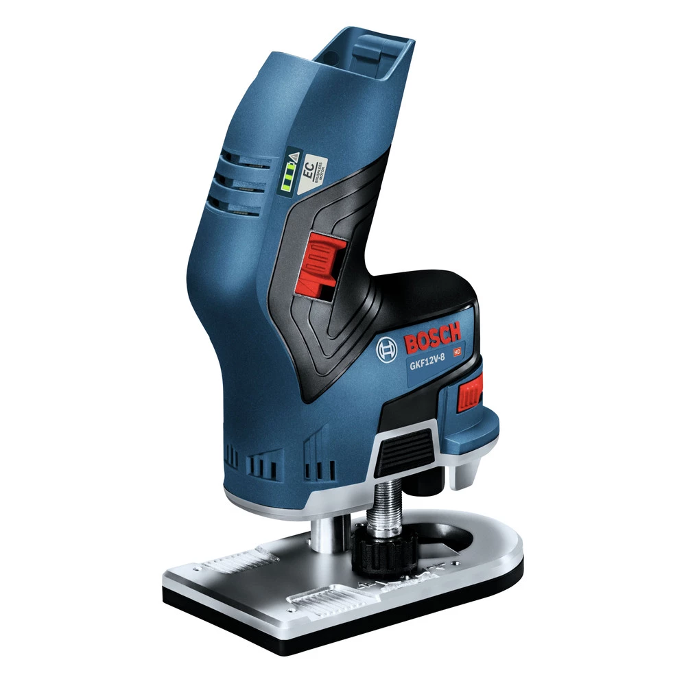 Factory Reconditioned Bosch GKF12V-25N-RT 12V Max Brushless Lithium-Ion 1/4 In. Cordless Palm Edge Router (Tool Only) 3 Factory Reconditioned Bosch GKF12V-25N-RT 12V Max Brushless Lithium-Ion 1/4 In. Cordless Palm Edge Router (Tool Only)