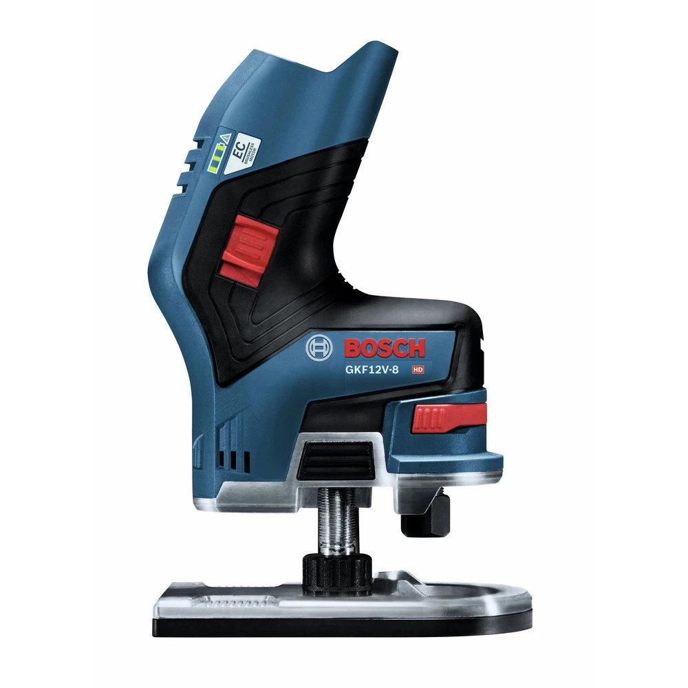 Factory Reconditioned Bosch GKF12V-25N-RT 12V Max Brushless Lithium-Ion 1/4 In. Cordless Palm Edge Router (Tool Only) 6 Factory Reconditioned Bosch GKF12V-25N-RT 12V Max Brushless Lithium-Ion 1/4 In. Cordless Palm Edge Router (Tool Only) - Image 4