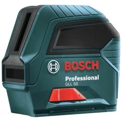 Factory Reconditioned Bosch GLL50HC-RT Self-Leveling Cordless Cross-Line Laser -RECONDITIONED PRODUCTS Store bshrgll50hc rt b