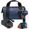 Factory Reconditioned Bosch GSB18V-535CB15-RT 18V Lithium-Ion Brushless 1/2 In. Cordless Hammer Drill Driver Kit (4 Ah) -RECONDITIONED PRODUCTS Store bshrgsb18v 535cb15 rt