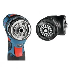 Factory Reconditioned Bosch GSR12V-140FCB22-RT 12V Lithium-Ion Max FlexiClick 5-In-1 1/4 In. Cordless Drill Driver System Kit (2 Ah) -RECONDITIONED PRODUCTS Store bshrgsr12v 140fcb22 rt e