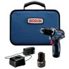 Factory Reconditioned Bosch GSR12V-300B22-RT 12V Max EC Brushless Lithium-Ion 3/8 In. Cordless Drill Driver Kit (2 Ah) -RECONDITIONED PRODUCTS Store bshrgsr12v 300b22 rt