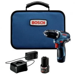 Factory Reconditioned Bosch GSR12V-300B22-RT 12V Max EC Brushless Lithium-Ion 3/8 In. Cordless Drill Driver Kit (2 Ah)