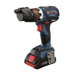 Factory Reconditioned Bosch GSR18V-535FCB15-RT 18V EC Brushless Connected-Ready Flexiclick 5-in-1 Cordless Drill Driver System Kit (4 Ah) -RECONDITIONED PRODUCTS Store bshrgsr18v 535fcb15 rt e