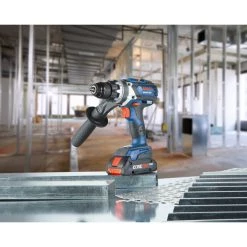 Factory Reconditioned Bosch GSR18V-755CB25-RT 18V Brushless EC Connected Ready, Brute Tough Lithium-Ion 1/2 In. Cordless Drill Driver Kit With 2 Compact Batteries (4.0 Ah) -RECONDITIONED PRODUCTS Store bshrgsr18v 755cb25 rt e