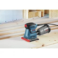 Factory Reconditioned Bosch GSS20-40-RT 2.0 Amp 1/4-Sheet Orbital Finishing Sander -RECONDITIONED PRODUCTS Store bshrgss2040rt c