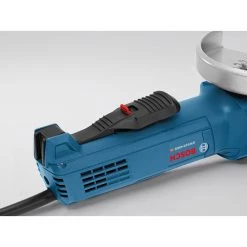 Factory Reconditioned Bosch GWS10-45DE-RT 120V 10 Amp Ergonomic 4-1/2 In. Angle Grinder With No Lock-On Paddle Switch -RECONDITIONED PRODUCTS Store bshrgws10 45de rt b