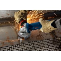 Factory Reconditioned Bosch GWS10-45E-RT 120V 10 Amp Ergonomic 4-1/2 In. Angle Grinder -RECONDITIONED PRODUCTS Store bshrgws10 45e rt e