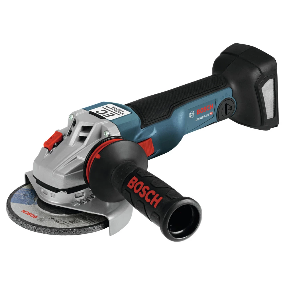 Factory Reconditioned Bosch GWS18V-45CN-RT 18V EC/ 4-1/2 In. Brushless Connected-Ready Angle Grinder (Tool Only) 3 Factory Reconditioned Bosch GWS18V-45CN-RT 18V EC/ 4-1/2 In. Brushless Connected-Ready Angle Grinder (Tool Only)