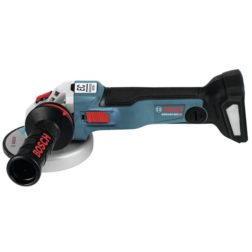 Factory Reconditioned Bosch GWS18V-45CN-RT 18V EC/ 4-1/2 In. Brushless Connected-Ready Angle Grinder (Tool Only) 4 Factory Reconditioned Bosch GWS18V-45CN-RT 18V EC/ 4-1/2 In. Brushless Connected-Ready Angle Grinder (Tool Only) - Image 2