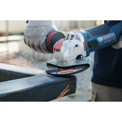 Factory Reconditioned Bosch GWX13-50VSP-RT X-LOCK 5 In. Variable-Speed Angle Grinder With Paddle Switch -RECONDITIONED PRODUCTS Store bshrgwx13 50vsp rt b