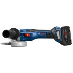 Factory Reconditioned Bosch GWX18V-13CB14-RT PROFACTOR 18V Spitfire X-LOCK Connected-Ready 5 - 6 In. Cordless Angle Grinder Kit With Slide Switch (8.0 Ah) -RECONDITIONED PRODUCTS Store bshrgwx18v 13cb14 rt c