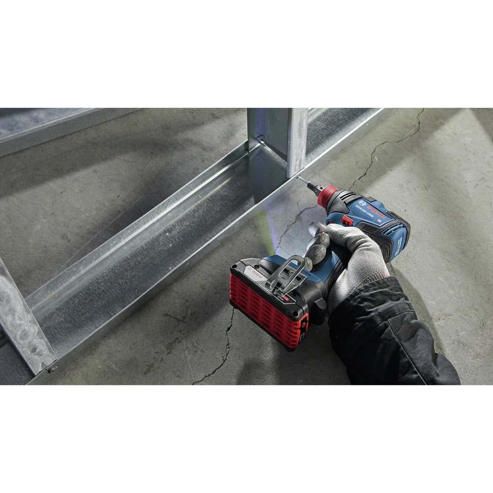 Factory Reconditioned Bosch GXL18V-240B22-RT 18V Brushless Lithium-Ion 1/2 In. Hammer Drill Driver And 1/4 In. And 1/2 In. 2-in-1 Bit/Socket Impact Driver Combo Kit With 2 Batteries (2 Ah) 8 Factory Reconditioned Bosch GXL18V-240B22-RT 18V Brushless Lithium-Ion 1/2 In. Hammer Drill Driver And 1/4 In. And 1/2 In. 2-in-1 Bit/Socket Impact Driver Combo Kit With 2 Batteries (2 Ah) - Image 6