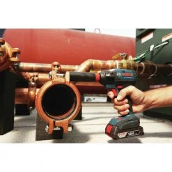 Factory Reconditioned Bosch IDH182-02-RT 18V Cordless Lithium-Ion Brushless Socket Ready Impact Driver Kit With Soft Case -RECONDITIONED PRODUCTS Store bshridh182 02 rt d