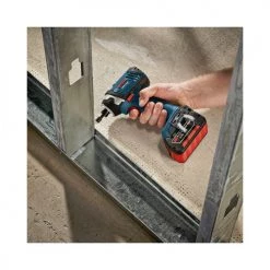 Factory Reconditioned Bosch IDS181-01-RT 18V Compact Tough 1/4 In. Hex Impact Driver With 2 HC FatPack Lithium-Ion Batteries -RECONDITIONED PRODUCTS Store bshrids181 01 rt c