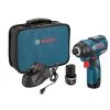 Factory Reconditioned Bosch PS42-02-RT 12V MAX 2.0 Ah Cordless Lithium-Ion EC Brushless 1/4 In. Hex Impact Driver Kit -RECONDITIONED PRODUCTS Store bshrps42 02 rt