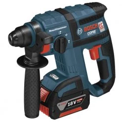 Factory Reconditioned Bosch RHH181-01-RT 18V Cordless Lithium-Ion 3/4 In. SDS-Plus Rotary Hammer With FatPack Batteries