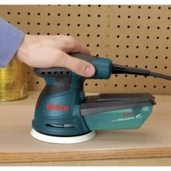 Factory Reconditioned Bosch ROS10-RT 5 In. Random Orbit Palm Sander -RECONDITIONED PRODUCTS Store bshrros10 rt d