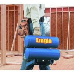 Factory Reconditioned Emglo E810-4VR 1.1 HP 4 Gallon Oil-Lube Twin Stack Air Compressor -RECONDITIONED PRODUCTS Store emgre810 4vr c