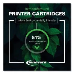 Factory Reconditioned Innovera IVRF400A 1500 Page-Yield Remanufactured Replacement For HP 201A Toner - Black -RECONDITIONED PRODUCTS Store ivrrf400a d