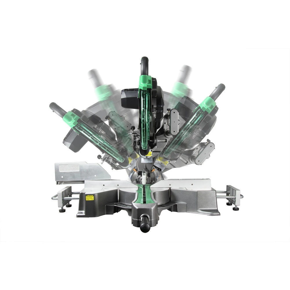 Factory Reconditioned Metabo HPT C12RSH2SM 15 Amp Dual Bevel 12 In. Corded Sliding Compound Miter Saw 9 Factory Reconditioned Metabo HPT C12RSH2SM 15 Amp Dual Bevel 12 In. Corded Sliding Compound Miter Saw - Image 7