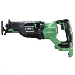 Factory Reconditioned Metabo HPT CR36DAQ4M MultiVolt 36V Brushless 1-1/4 In. Cordless Reciprocating Saw With Orbital Action (Tool Only) -RECONDITIONED PRODUCTS Store mhprcr36daq4m b