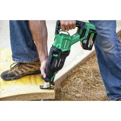 Factory Reconditioned Metabo HPT CR36DAQ4M MultiVolt 36V Brushless 1-1/4 In. Cordless Reciprocating Saw With Orbital Action (Tool Only) -RECONDITIONED PRODUCTS Store mhprcr36daq4m h