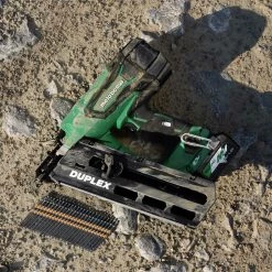 Factory Reconditioned Metabo HPT NR3675DDMR MultiVolt 36V Brushless Lithium-Ion 21 Degree 3-1/2 In. Cordless Duplex Nailer Kit (2.5 Ah) -RECONDITIONED PRODUCTS Store mhprnr3675ddmr o