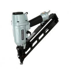 Factory Reconditioned Metabo HPT NT65MA4M 15-Gauge 2-1/2 In. Angled Finish Nailer Kit -RECONDITIONED PRODUCTS Store mhprnt65ma4mr b