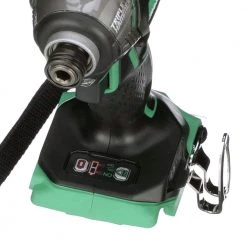 Factory Reconditioned Metabo HPT WH18DBDL2M 18V Brushless Lithium-Ion 1/4 In. Cordless Triple Hammer Impact Driver Kit (3 Ah) -RECONDITIONED PRODUCTS Store mhprwh18dbdl2m d