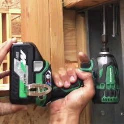 Factory Reconditioned Metabo HPT WH18DBDL2M 18V Brushless Lithium-Ion 1/4 In. Cordless Triple Hammer Impact Driver Kit (3 Ah) -RECONDITIONED PRODUCTS Store mhprwh18dbdl2m f