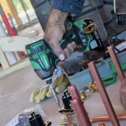 Factory Reconditioned Metabo HPT WH18DBDL2M 18V Brushless Lithium-Ion 1/4 In. Cordless Triple Hammer Impact Driver Kit (3 Ah) -RECONDITIONED PRODUCTS Store mhprwh18dbdl2m g