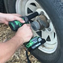 Factory Reconditioned Metabo HPT WR18DBDL2Q4M 18V Brushless Lithium-Ion 1/4 In. Cordless Triple Hammer Impact Wrench (Tool Only) -RECONDITIONED PRODUCTS Store mhprwr18dbdl2q4 g